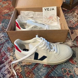 Red, white and blue Veja’s. NEW